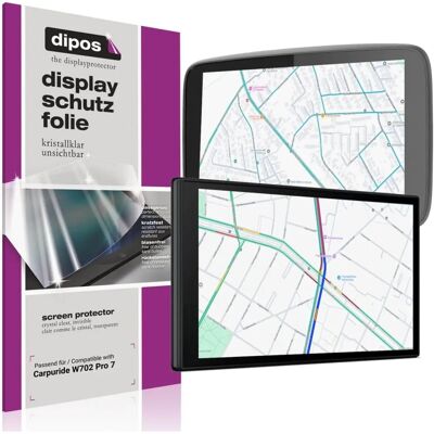 Dipos - Carpuride W702 Pro 7 - Klar - Screen Protector Dipos - Carpuride W702 Pro 7 - Klar - Screen Protector