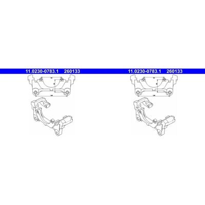 ATE - 11023007831 - Bremskolbenhalter ATE - 11023007831 - Bremskolbenhalter
