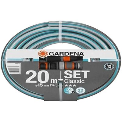 Kit tubo Gardena 20m - 15mm, accessori, giardino Kit tubo Gardena 20m - 15mm, accessori, giardino