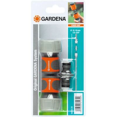 Gardena 18284-26 Wasser Schlauchanschluss - 2 Schnellverbinder für Bewässerung Gardena 18284-26 Wasser Schlauchanschluss - 2 Schnellverbinder für Bewässerung