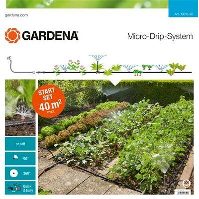 Gardena 13015-20 Water sproeier - Micro-Drip systeem - 40m² - Zwart Gardena 13015-20 Water sproeier - Micro-Drip systeem - 40m² - Zwart