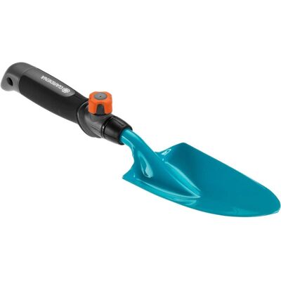 Lopată de grădină Gardena 8929-20 - Ergonomică, Neagră & Turcoaz Lopată de grădină Gardena 8929-20 - Ergonomică, Neagră & Turcoaz