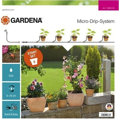 Gardena 13000-20 Micro-Drip-System - Sistema di irrigazione Gardena 13000-20 Micro-Drip-System - Sistema di irrigazione
