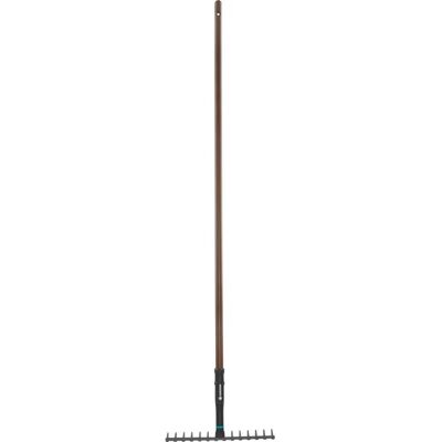 Gardena Grabie ogrodowe FSC Drewno - 36cm - Trwałe & Ekologiczne Gardena Grabie ogrodowe FSC Drewno - 36cm - Trwałe & Ekologiczne