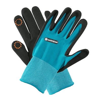 Guanti da giardinaggio Gardena 11510-20 - Nero, Blu, S Guanti da giardinaggio Gardena 11510-20 - Nero, Blu, S