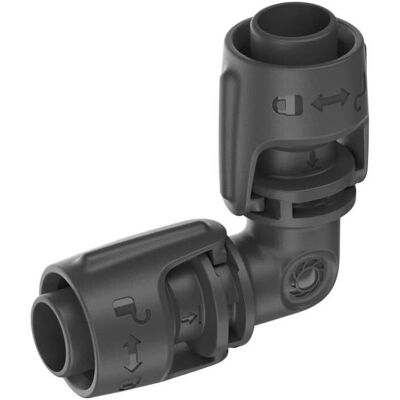 Connettore a L Gardena 13mm - Accessorio sistema irrigazione facile Connettore a L Gardena 13mm - Accessorio sistema irrigazione facile