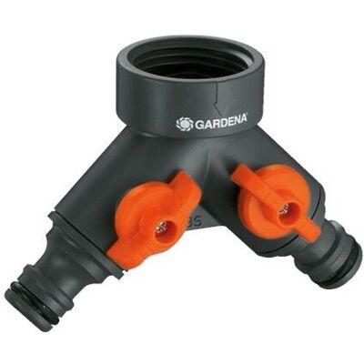 Gardena Twin-Tap Slangverbinder - Slangverbinder Gardena Twin-Tap Slangverbinder - Slangverbinder