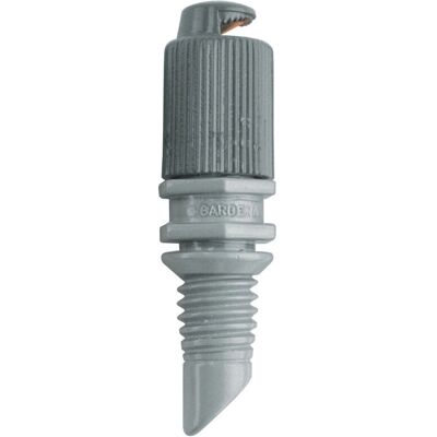 Buse micro-aspersion Gardena 180° - Micro-aspirateur - Gris - Publicité Buse micro-aspersion Gardena 180° - Micro-aspirateur - Gris - Publicité