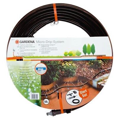 Gardena 1389-20 Système Micro-Drip souterrain 50m kit d’irrigation - Publicité Gardena 1389-20 Système Micro-Drip souterrain 50m kit d’irrigation - Publicité