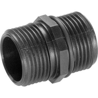 Gardena Wasser-Schlauchanschluss - 33,3 mm - Schwarz Gardena Wasser-Schlauchanschluss - 33,3 mm - Schwarz