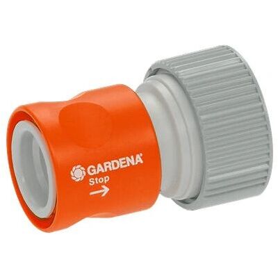 Gardena 2814-20 Vatten slanganslutning - Slangkoppling - Grå, Orange Gardena 2814-20 Vatten slanganslutning - Slangkoppling - Grå, Orange