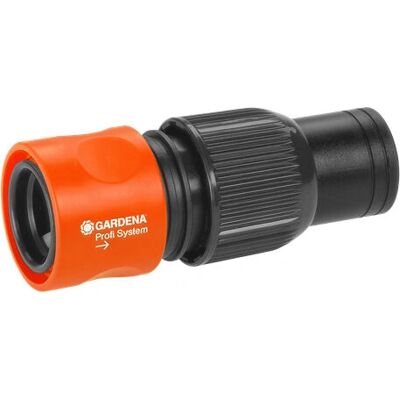 Gardena 02817-20 Slangkoppling - Profi-System - Maxi-Flow - Svart/orange Gardena 02817-20 Slangkoppling - Profi-System - Maxi-Flow - Svart/orange