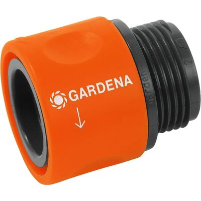 Gardena 2917-26 Water Hose Fitting - Durable, Child-Proof, Easy Connect Gardena 2917-26 Water Hose Fitting - Durable, Child-Proof, Easy Connect