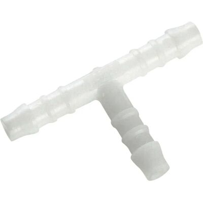 Gardena 7300 Wasserhahnanschluss - PVC, Weiß, T-Form, 4mm Schläuche Gardena 7300 Wasserhahnanschluss - PVC, Weiß, T-Form, 4mm Schläuche