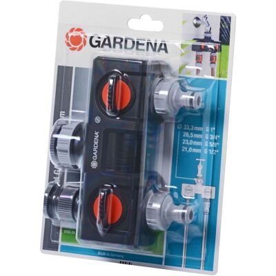 Gardena Vattenfördelare med 2 uttag Gardena Vattenfördelare med 2 uttag
