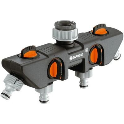 Adaptor de furtun Gardena 08194-20 - Distribuitor cu 4 canale Adaptor de furtun Gardena 08194-20 - Distribuitor cu 4 canale