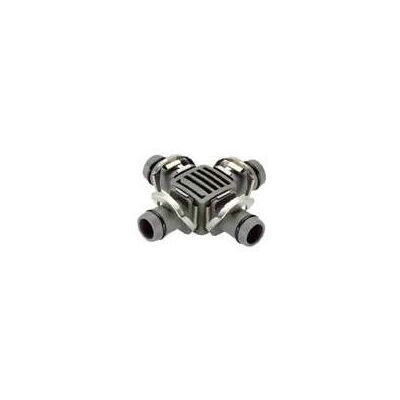 Gardena 8339-29 Noir - Raccord en croix pour système micro-irrigation - Publicité Gardena 8339-29 Noir - Raccord en croix pour système micro-irrigation - Publicité