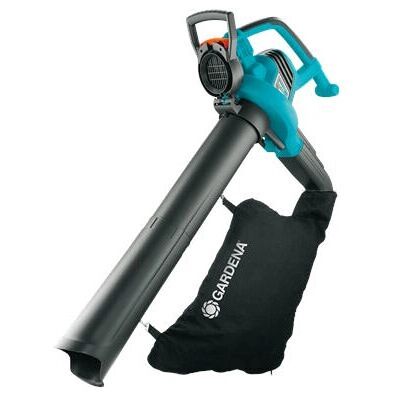 Gardena ErgoJet 3000 - Aspirator și suflantă de frunze - Motor puternic 3000 W, Viteză variabilă, Raport de mărunțire 16:1, Mânere ergonomic Gardena ErgoJet 3000 - Aspirator și suflantă de frunze - Motor puternic 3000 W, Viteză variabilă, Raport de mărunțire 16:1, Mânere ergonomic