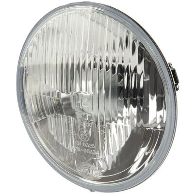 Hella Headlight Insert - Chrome / Black - H4 T4W - RHD/LHD Hella Headlight Insert - Chrome / Black - H4 T4W - RHD/LHD