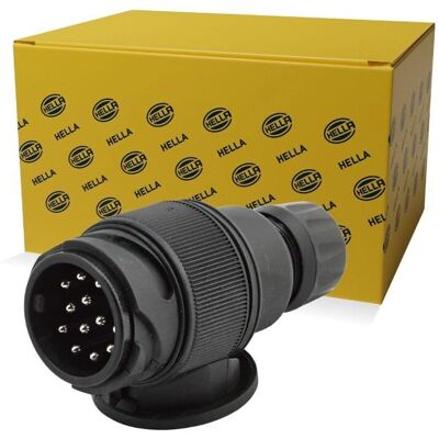 Hella 8ja 005 951-001 Złącze samochodowe - 13-pin, Czarny, 12V Hella 8ja 005 951-001 Złącze samochodowe - 13-pin, Czarny, 12V