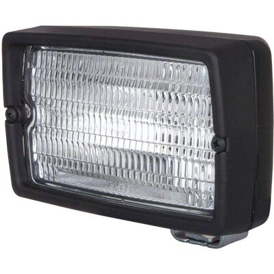 Hella Faro de Trabajo - Luz de Trabajo de Haz Ancho - Negro - Faro halógeno H3 Hella Faro de Trabajo - Luz de Trabajo de Haz Ancho - Negro - Faro halógeno H3