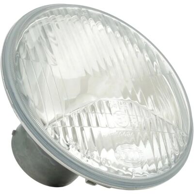Insert phare H1 Chrome/Noir Hella - 12V/24V, OEM, E-marquée Insert phare H1 Chrome/Noir Hella - 12V/24V, OEM, E-marquée