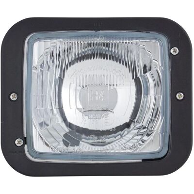 Hella Headlight 1AA 004 109-201 - Halogen, 138x124mm, 12V, Black Hella Headlight 1AA 004 109-201 - Halogen, 138x124mm, 12V, Black