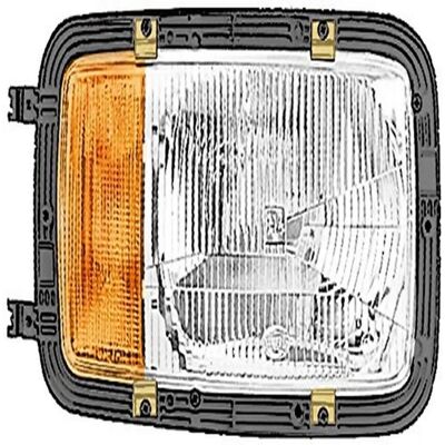 Hella Scheinwerfer - Modell 1LH 002 658-511 - Halogen, links, mit Blinker, für Mercedes-Benz Hella Scheinwerfer - Modell 1LH 002 658-511 - Halogen, links, mit Blinker, für Mercedes-Benz