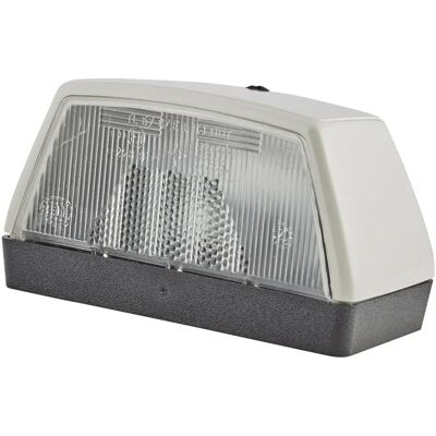 Hella Modelo 11025204, 150306500, Luz de Placa de Matrícula Gris - Luz de Placa Hella Modelo 11025204, 150306500, Luz de Placa de Matrícula Gris - Luz de Placa