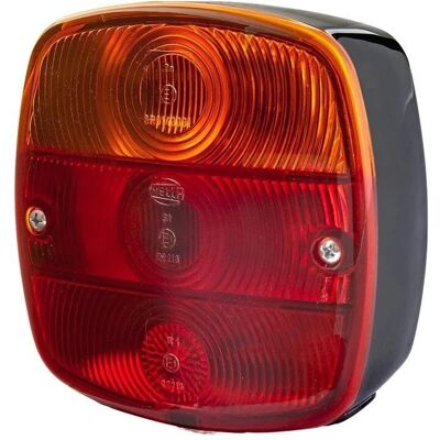 Hella Bakljus - R10W, P21W, Svart - 24V - Vänster/Höger Hella Bakljus - R10W, P21W, Svart - 24V - Vänster/Höger