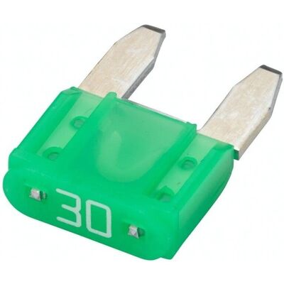 HELLA - Flachsicherung 30A Mini - Grün - 5 Stk - Fuse HELLA - Flachsicherung 30A Mini - Grün - 5 Stk - Fuse
