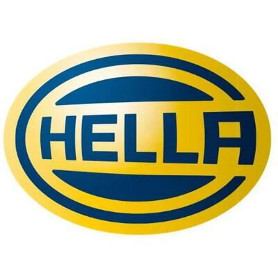 Hella Ajovalo - Kromi / Musta - H1 Halogeeni - 12V - 438179408 Hella Ajovalo - Kromi / Musta - H1 Halogeeni - 12V - 438179408