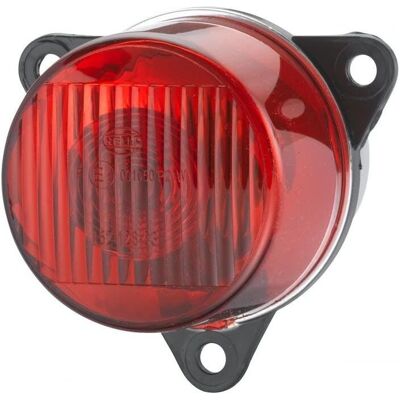 Hella bakre dimljus - Grå - P21W - 55mm - 88mm - 24V - Bakljus för dimma Hella bakre dimljus - Grå - P21W - 55mm - 88mm - 24V - Bakljus för dimma