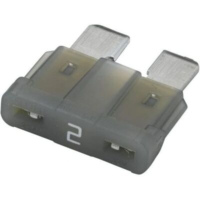 Hella Modello 8JS 711 683-841 Fusibile Grigio - Confezione da 5 2A Hella Modello 8JS 711 683-841 Fusibile Grigio - Confezione da 5 2A