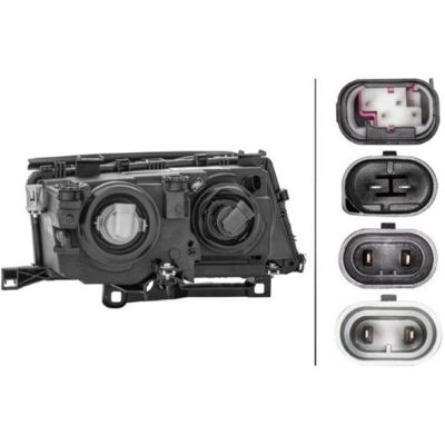 Hella Model 63126910955 Reflektor - Reflektor, Czarny, H7, Elektryczna Regulacja Hella Model 63126910955 Reflektor - Reflektor, Czarny, H7, Elektryczna Regulacja