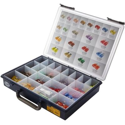 Kit de fusíveis HELLA - 8JS 009 257 801 - Universal, Multi-Tamanho Kit de fusíveis HELLA - 8JS 009 257 801 - Universal, Multi-Tamanho