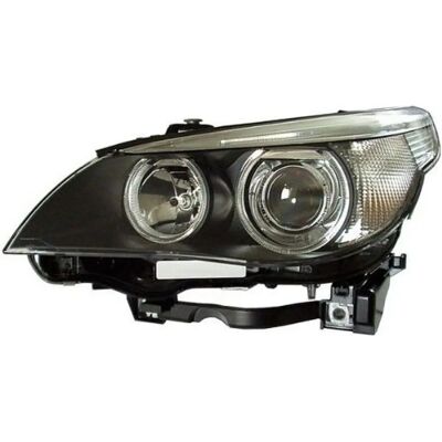 Hella BMW 5er E60 E61 Scheinwerfer - D2S/H7, LED, Py21w, Transparent Hella BMW 5er E60 E61 Scheinwerfer - D2S/H7, LED, Py21w, Transparent