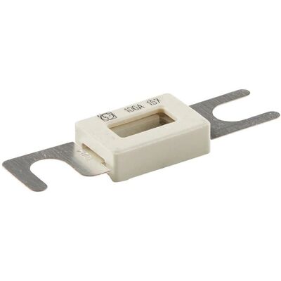 Fusível Hella 100A - Faixa de fusível prata para veículos Fusível Hella 100A - Faixa de fusível prata para veículos