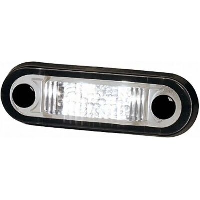 Hella Innenraum-Tür Fußraumlicht - Weiß LED - 24V/12V - OEM Hella Innenraum-Tür Fußraumlicht - Weiß LED - 24V/12V - OEM