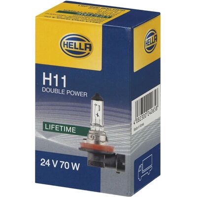 Hella H11 Heavy Duty Expert - 24V 70W Ampoule Auto Hella H11 Heavy Duty Expert - 24V 70W Ampoule Auto