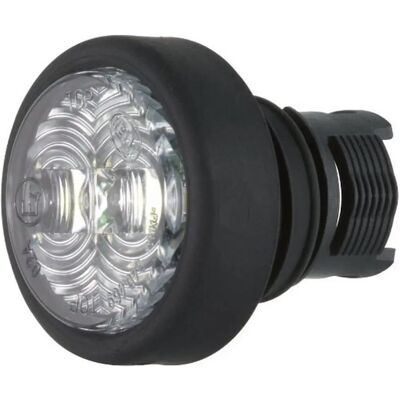 Luz de posición Hella - LED 24V, negro, frontal, OEM Luz de posición Hella - LED 24V, negro, frontal, OEM