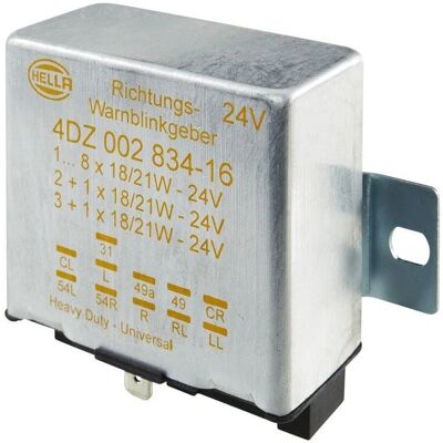 Hella 4DZ 002 834-162 relé de sinal de emergência - Relé de sinalizaçã Hella 4DZ 002 834-162 relé de sinal de emergência - Relé de sinalizaçã