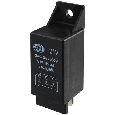 Hella 5WG 002 450-291 Relay with Wiper Interval - Relay Hella 5WG 002 450-291 Relay with Wiper Interval - Relay