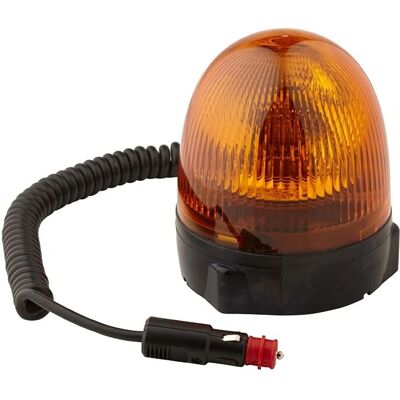 Hella Rotationswarnleuchte - Schwarz, Gelb - Notfallblitzlicht - 12V Hella Rotationswarnleuchte - Schwarz, Gelb - Notfallblitzlicht - 12V