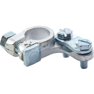 Hella Batteriepolklemme - 70mm², Messing, Grau - Für Pluspol, Modell 8KX 091 450-031 Hella Batteriepolklemme - 70mm², Messing, Grau - Für Pluspol, Modell 8KX 091 450-031
