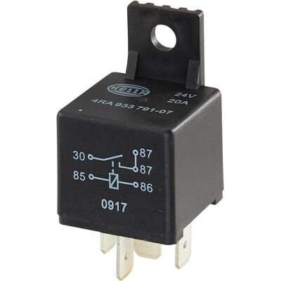 Hella 24V 5-pólusú relé - Relé Hella 24V 5-pólusú relé - Relé
