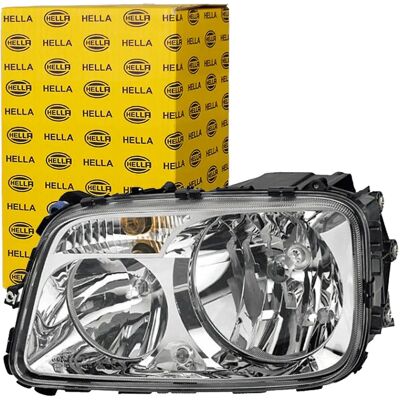 Hella Mercedes Actros MP2 Höger strålkastare - Halogen, 24V, FF Hella Mercedes Actros MP2 Höger strålkastare - Halogen, 24V, FF