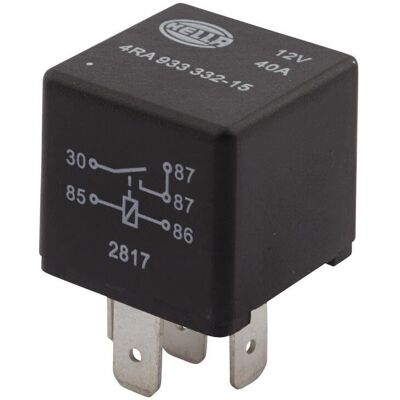 Hella rele - 4RA 933 332-151 - Teollisuusrele Hella rele - 4RA 933 332-151 - Teollisuusrele