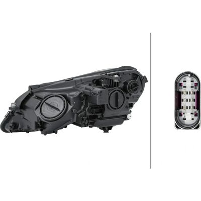 Hella Headlight Right for Mercedes-Benz E-Class - Headlight Hella Headlight Right for Mercedes-Benz E-Class - Headlight