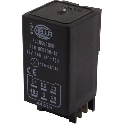 Hella 4DN 008 768-151 Releu central de semnalizare - Iluminat auto Hella 4DN 008 768-151 Releu central de semnalizare - Iluminat auto